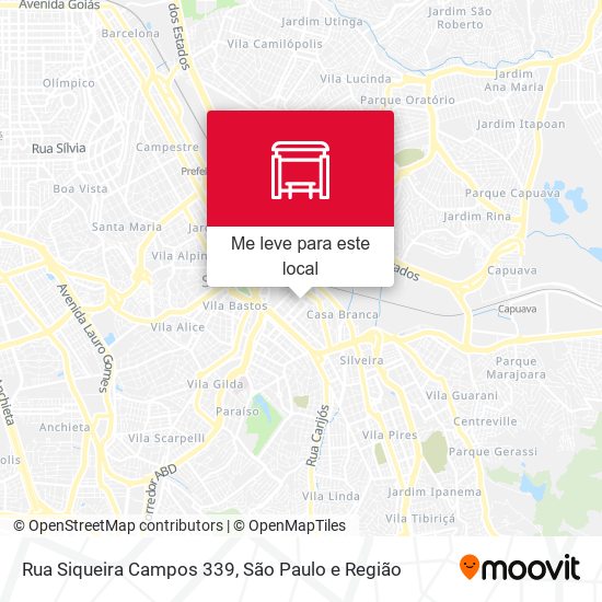 Rua Siqueira Campos 339 mapa