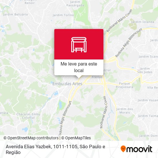 Avenida Elias Yazbek, 1011-1105 mapa