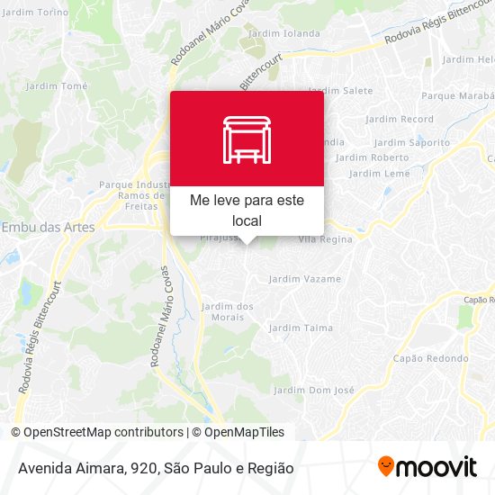 Avenida Aimara, 920 mapa