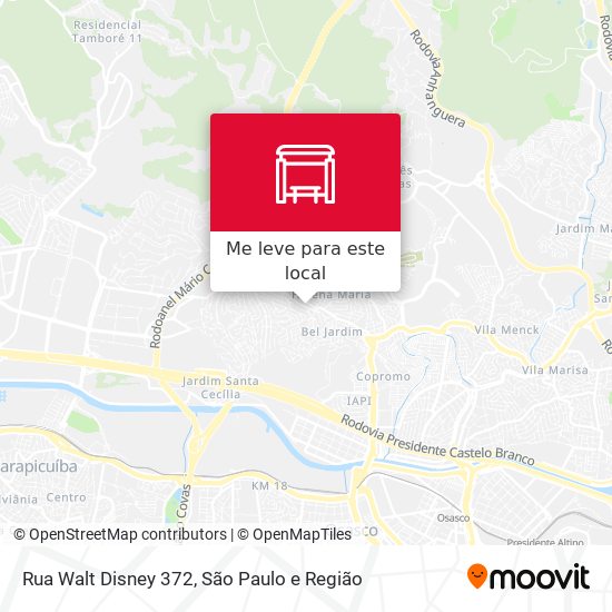 Rua Walt Disney 372 mapa