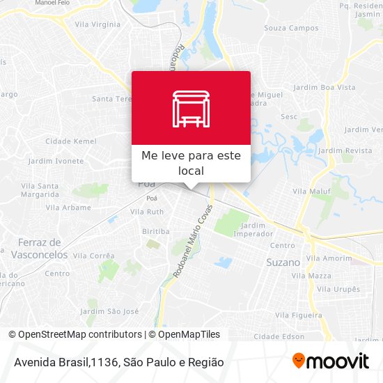Avenida Brasil,1136 mapa