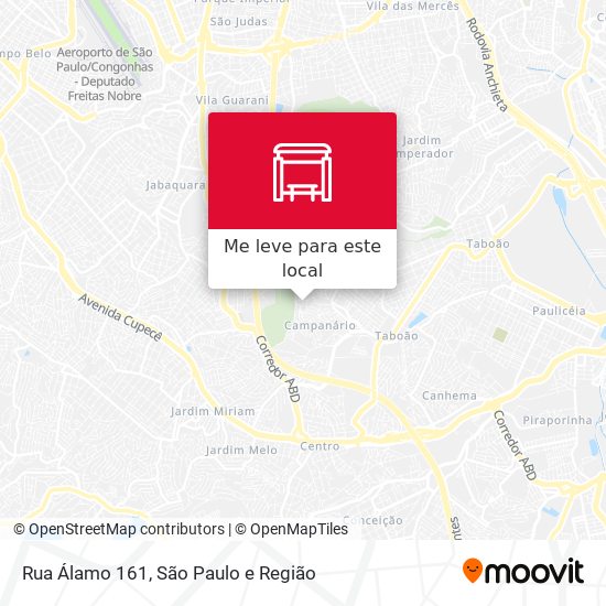 Rua Álamo 161 mapa