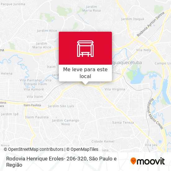 Rodovia Henrique Eroles- 206-320 mapa