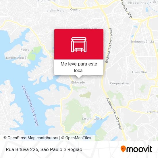 Rua Bituva 226 mapa