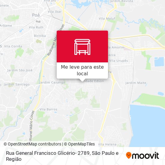 Rua General Francisco Glicério- 2789 mapa