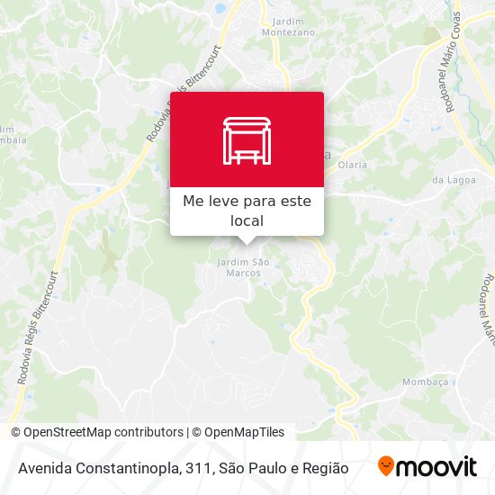 Avenida Constantinopla, 311 mapa