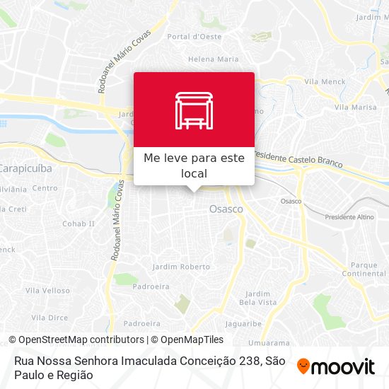 Rua Nossa Senhora Imaculada Conceição 238 mapa