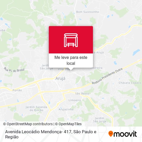 Avenida Leocádio Mendonça- 417 mapa