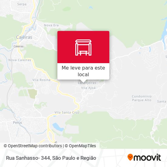Rua Sanhasso- 344 mapa
