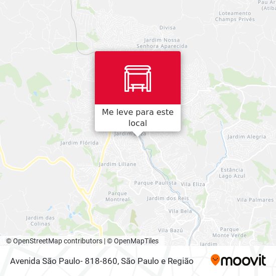 Avenida São Paulo- 818-860 mapa