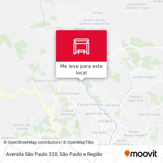Avenida São Paulo 320 mapa