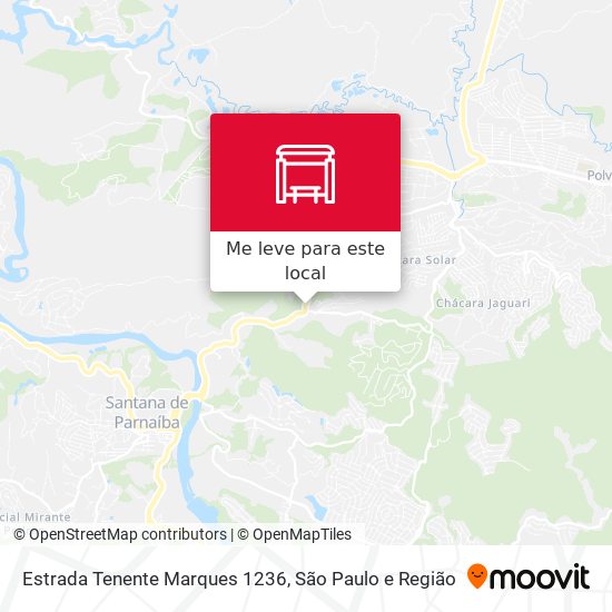 Estrada Tenente Marques 1236 mapa