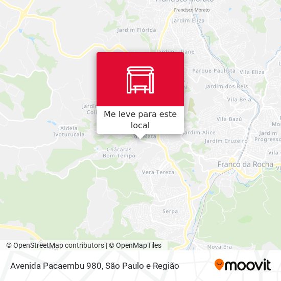 Avenida Pacaembu 980 mapa