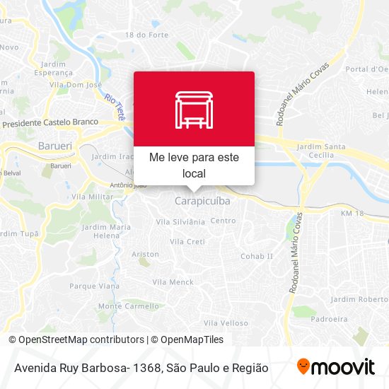 Avenida Ruy Barbosa- 1368 mapa