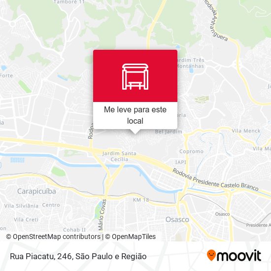 Rua Piacatu, 246 mapa
