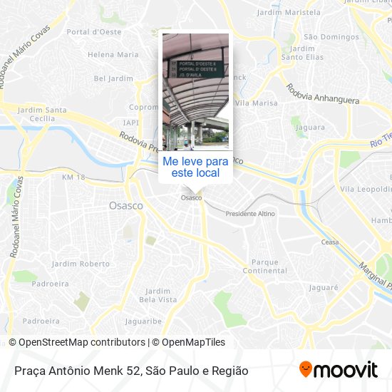 Praça Antônio Menk 52 mapa