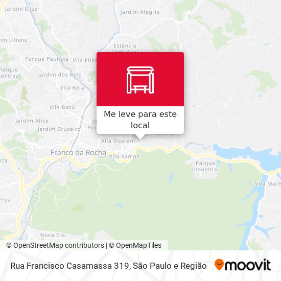 Rua Francisco Casamassa 319 mapa