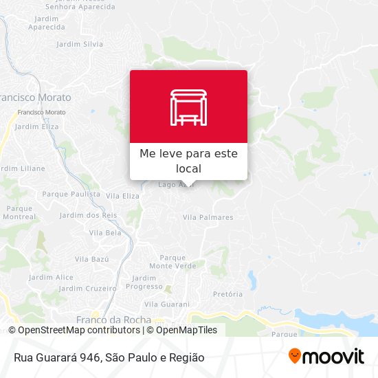 Rua Guarará 946 mapa