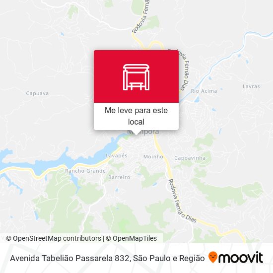 Avenida Tabelião Passarela 832 mapa
