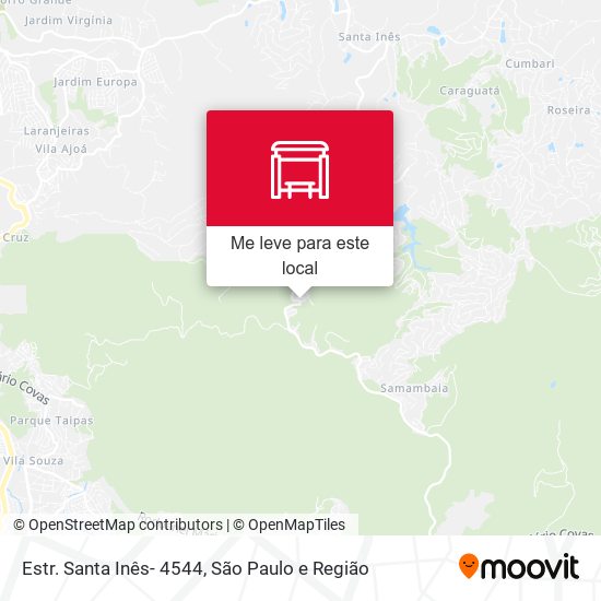 Estr. Santa Inês- 4544 mapa