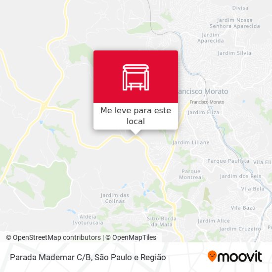 Parada Mademar C/B mapa