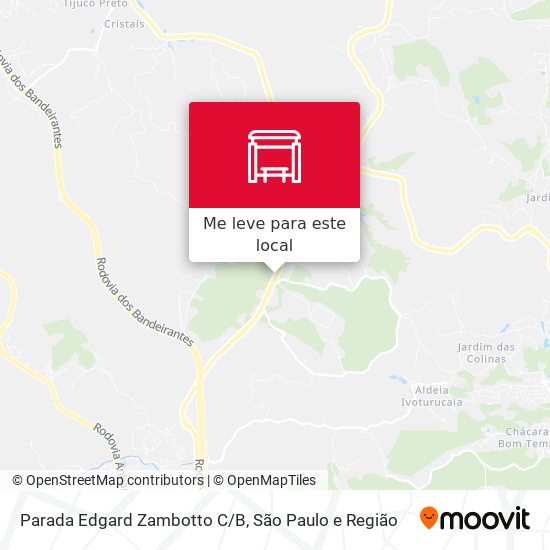 Parada Edgard Zambotto C/B mapa