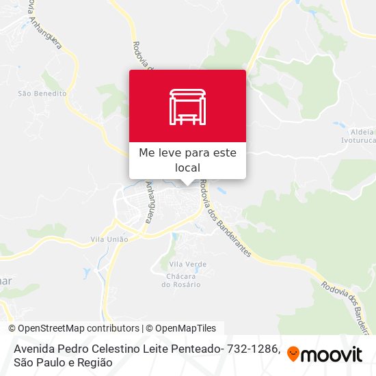 Avenida Pedro Celestino Leite Penteado- 732-1286 mapa