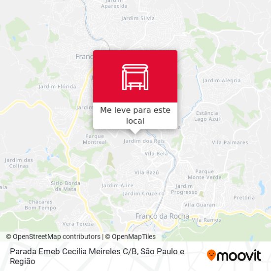Parada Emeb Cecilia Meireles C / B mapa