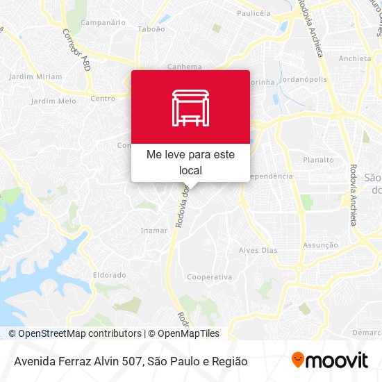 Avenida Ferraz Alvin 507 mapa