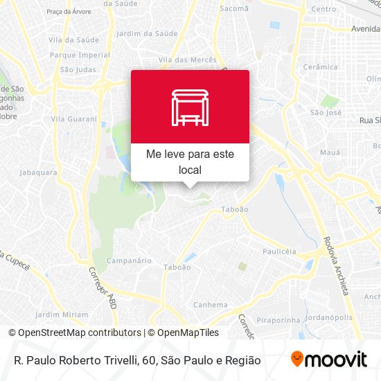 R. Paulo Roberto Trivelli, 60 mapa