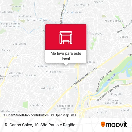 R. Carlos Calvo, 10 mapa