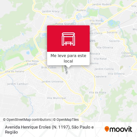 Avenida Henrique Eroles (N. 1197) mapa