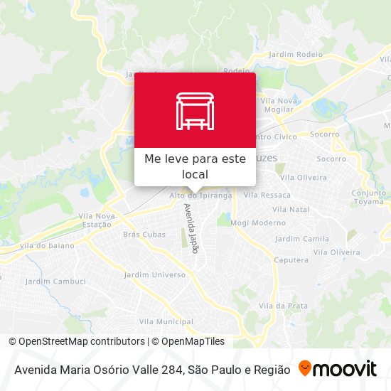 Avenida Maria Osório Valle 284 mapa