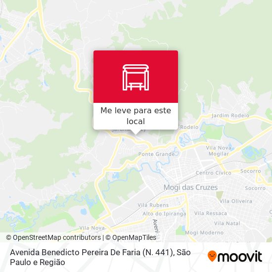 Avenida Benedicto Pereira De Faria (N. 441) mapa