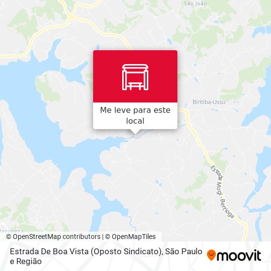 Estrada De Boa Vista (Oposto Sindicato) mapa
