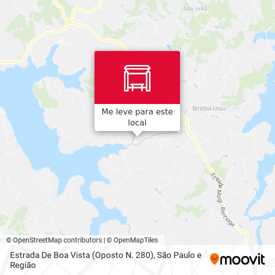Estrada De Boa Vista (Oposto N. 280) mapa