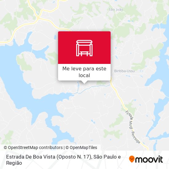 Estrada De Boa Vista (Oposto N. 17) mapa