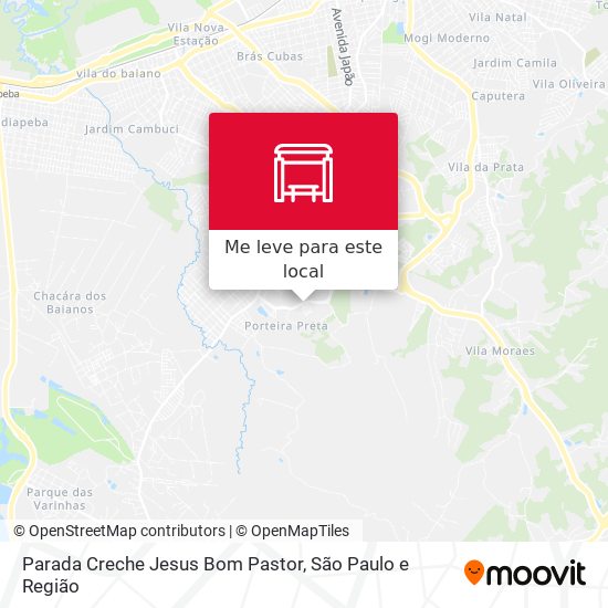 Parada Creche Jesus Bom Pastor mapa