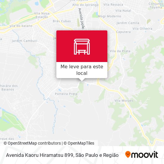 Avenida Kaoru Hiramatsu 899 mapa