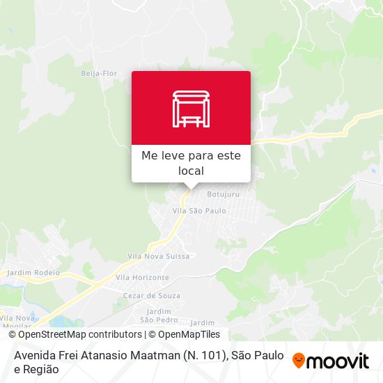 Avenida Frei Atanasio Maatman (N. 101) mapa