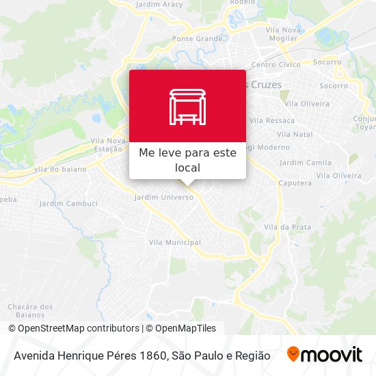 Avenida Henrique Péres 1860 mapa