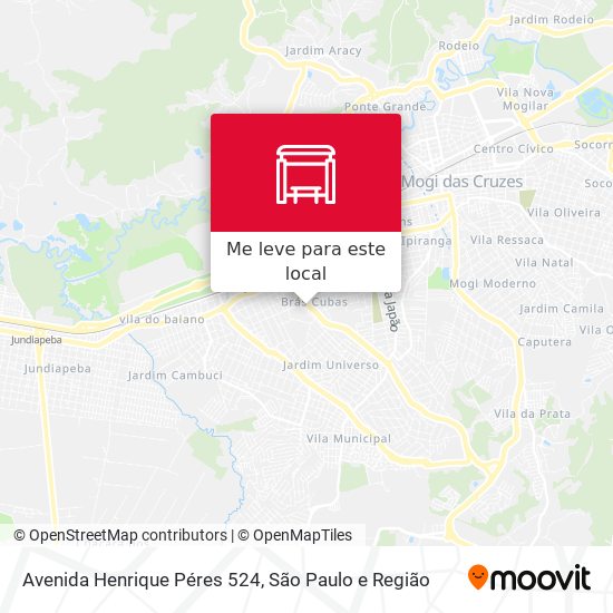 Avenida Henrique Péres 524 mapa