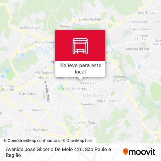 Avenida José Glicério De Melo 426 mapa