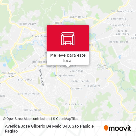 Avenida José Glicério De Melo 340 mapa