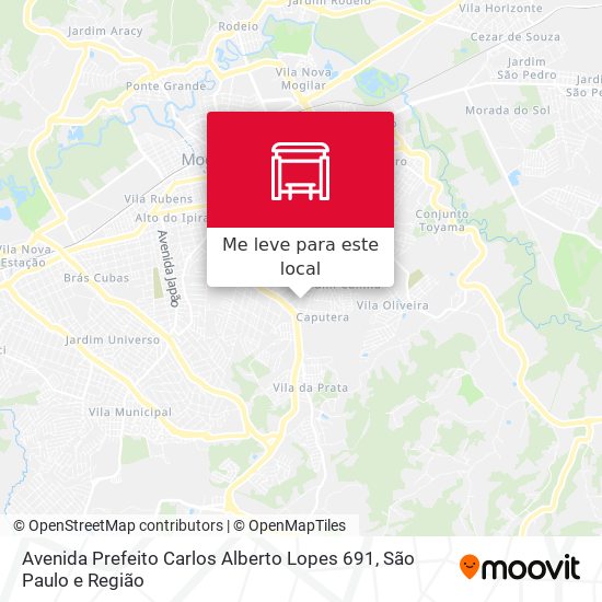 Avenida Prefeito Carlos Alberto Lopes 691 mapa