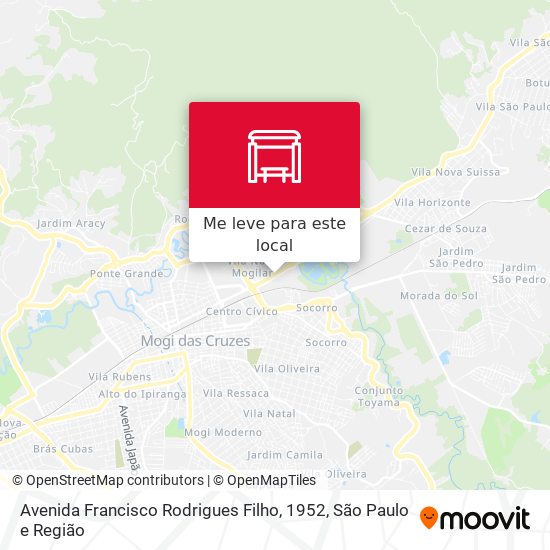 Avenida Francisco Rodrigues Filho, 1952 mapa