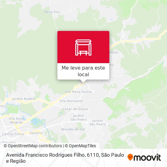 Avenida Francisco Rodrigues Filho, 6110 mapa