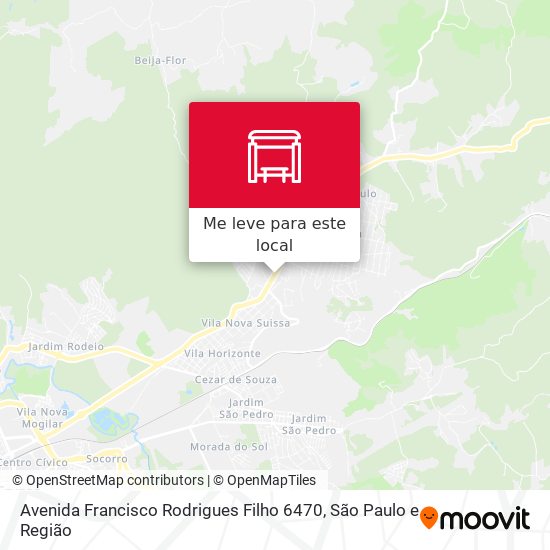Avenida Francisco Rodrigues Filho 6470 mapa