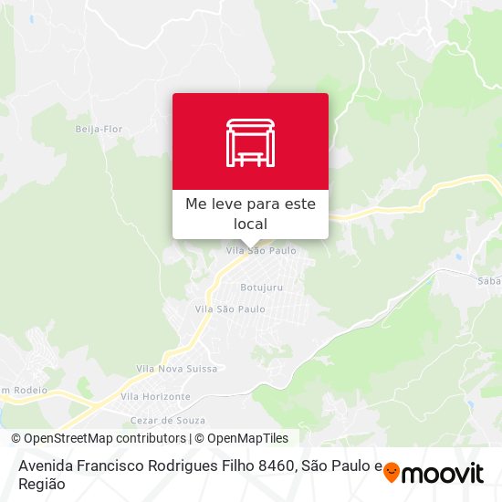 Avenida Francisco Rodrigues Filho 8460 mapa