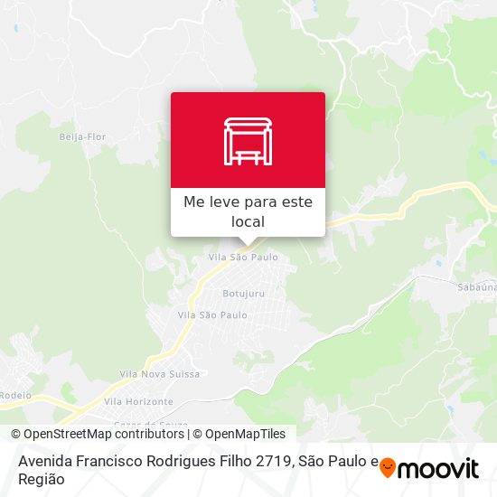 Avenida Francisco Rodrigues Filho  2719 mapa